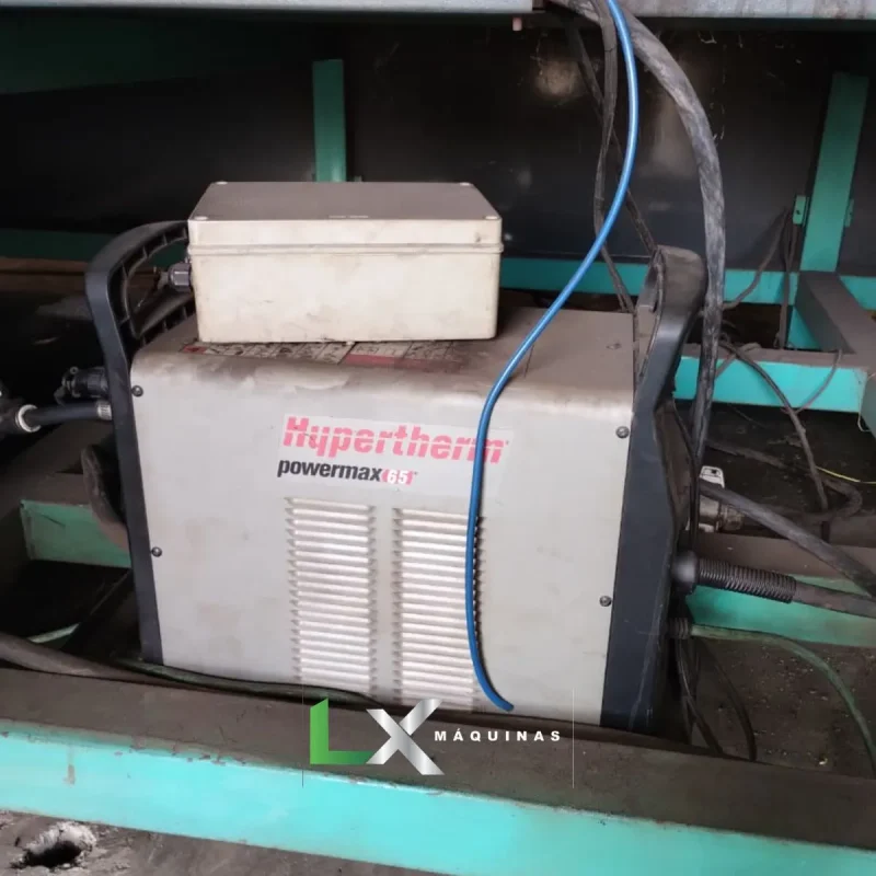 MÁQUINA DE CORTE A PLASMA CNC – CCS CUT-STEEL COM HYPERTHERM 65A - ANO 2016 (6)