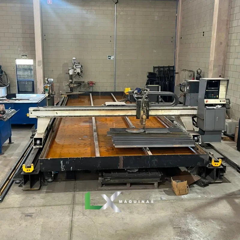 MESA DE CORTE CNC PLASMA HYPERTHERM HPR130 - 9 METROS X 4 METROS (3)