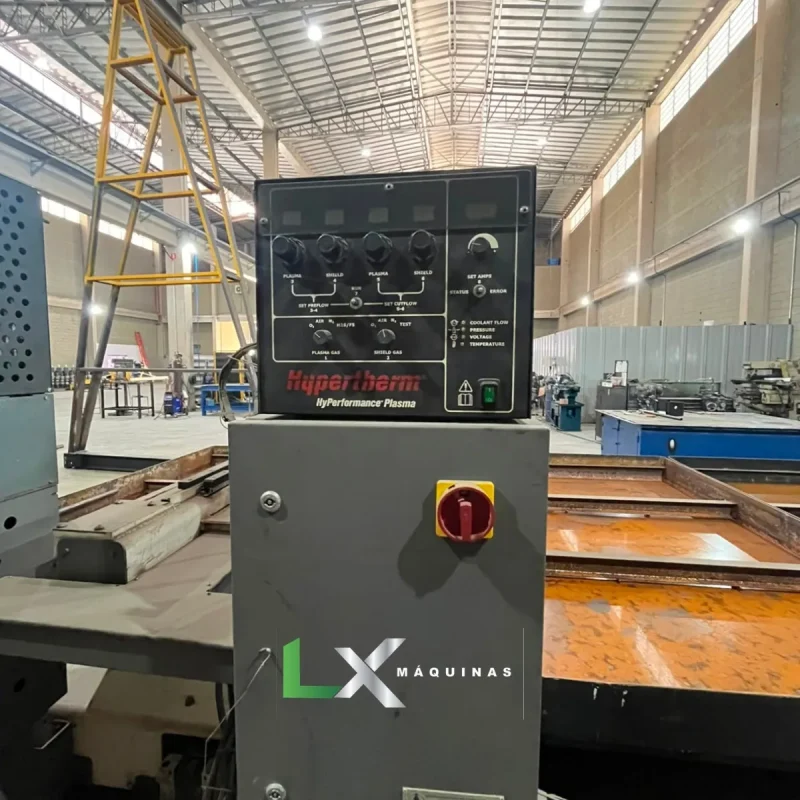MESA DE CORTE CNC PLASMA HYPERTHERM HPR130 - 9 METROS X 4 METROS (8)