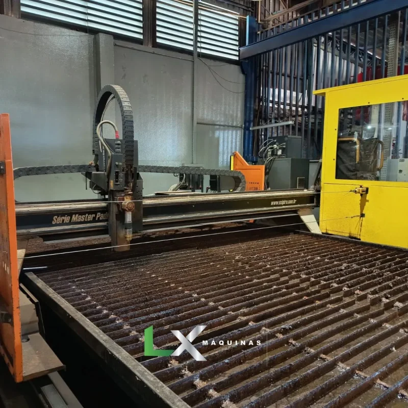 MESA DE CORTE PLASMA CNC HYPERTHERM HPR260XD 0XIPIRA MASTER - 3100 X 7500 MM (12)