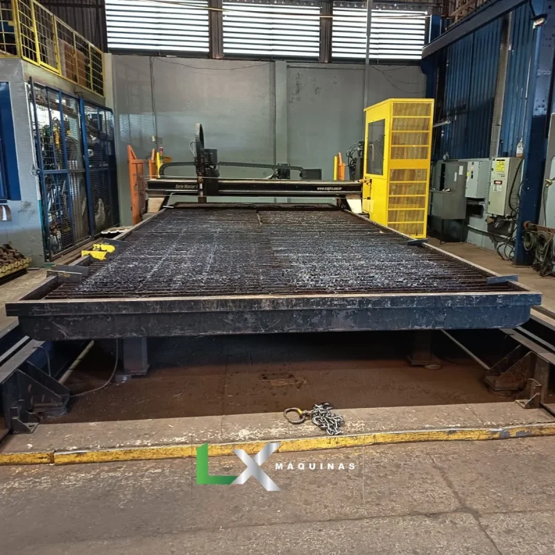 MESA DE CORTE PLASMA CNC HYPERTHERM HPR260XD 0XIPIRA MASTER - 3100 X 7500 MM (6)