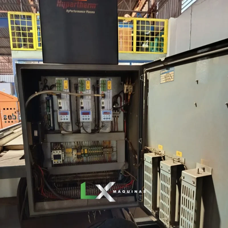 MESA DE CORTE PLASMA CNC HYPERTHERM HPR260XD 0XIPIRA MASTER - 3100 X 7500 MM (8)