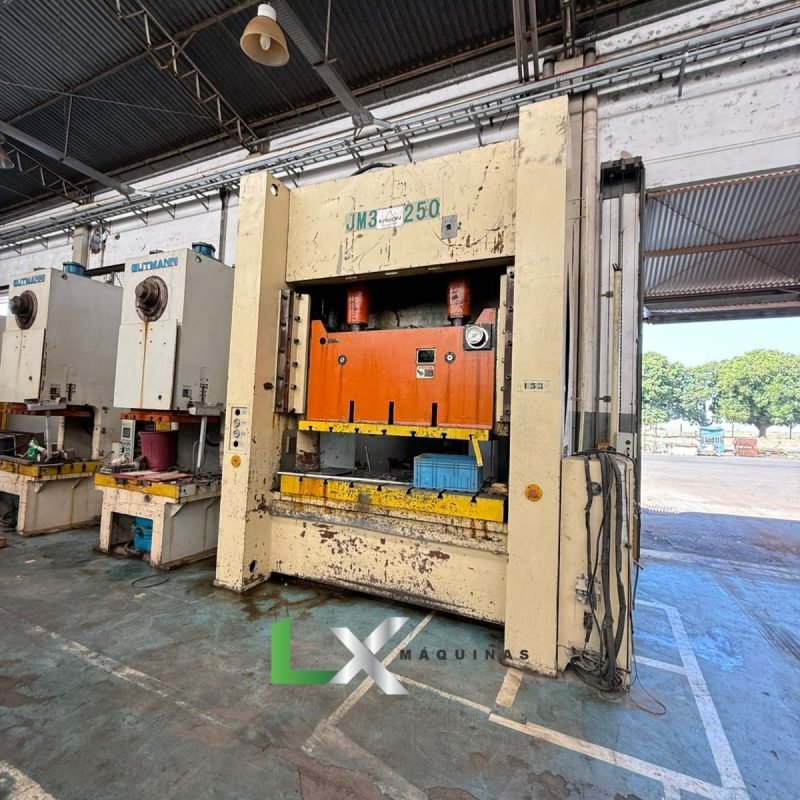 PRENSA EXCENTRICA FREIO FRICCAO TIPO H MARCA ERGON 250 TONELADAS (1)