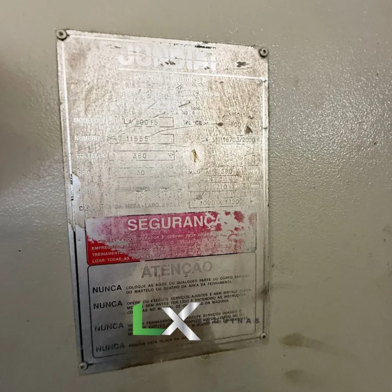 PRENSA JUNDIAÍ LA 800 F5 - PARA FORJARIA 800 TONS - MESA 1000MM X 1320MM (4)