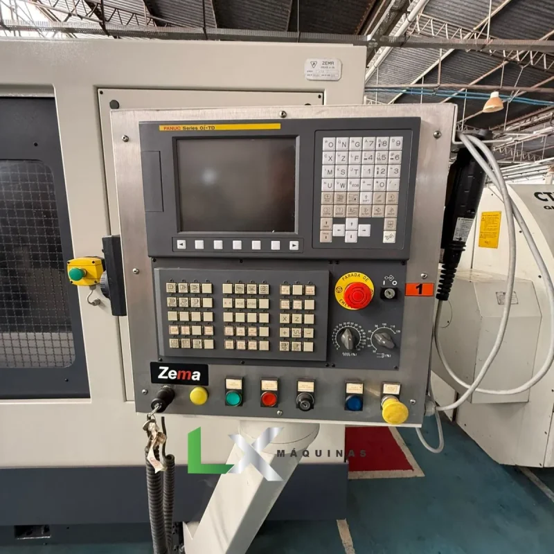 RETIFICA CILINDRICA CNC MARCA ZEMA MODELO NUMERIKA G800 ANO 2012 CNC FANUC oi-MATE TD – 2 EIXOS NR-12 (2)