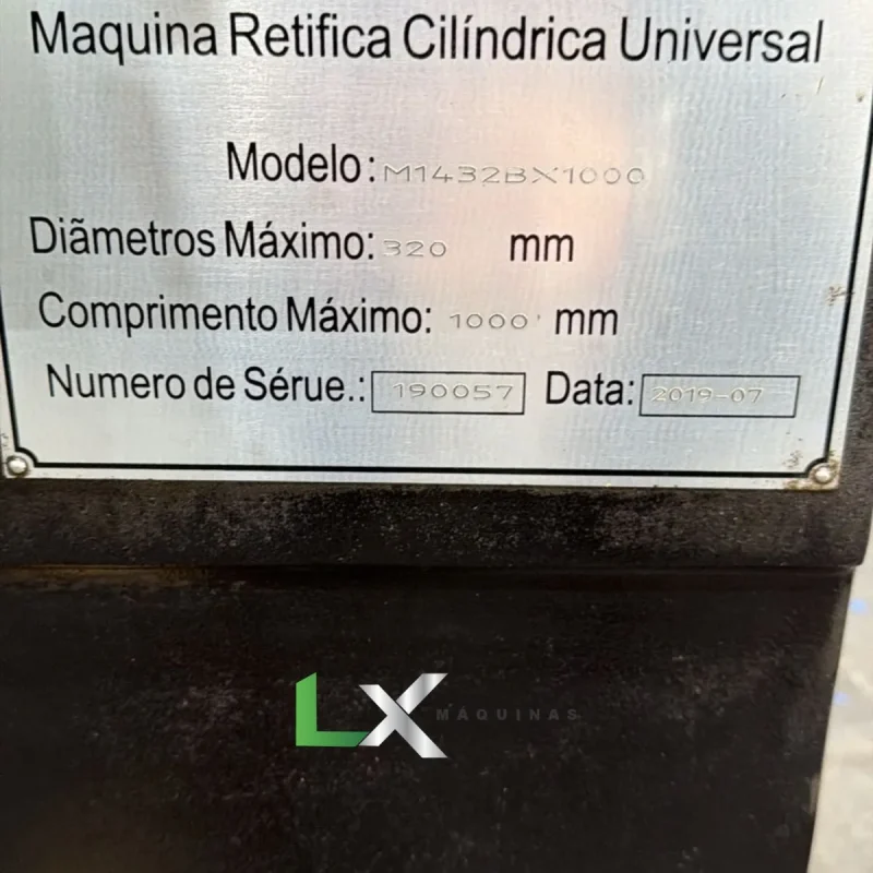 RETIFICA CILINDRICA EUROSTEC M1432x1000 INTERNO E EXTERNO - ANO 2019 (2)