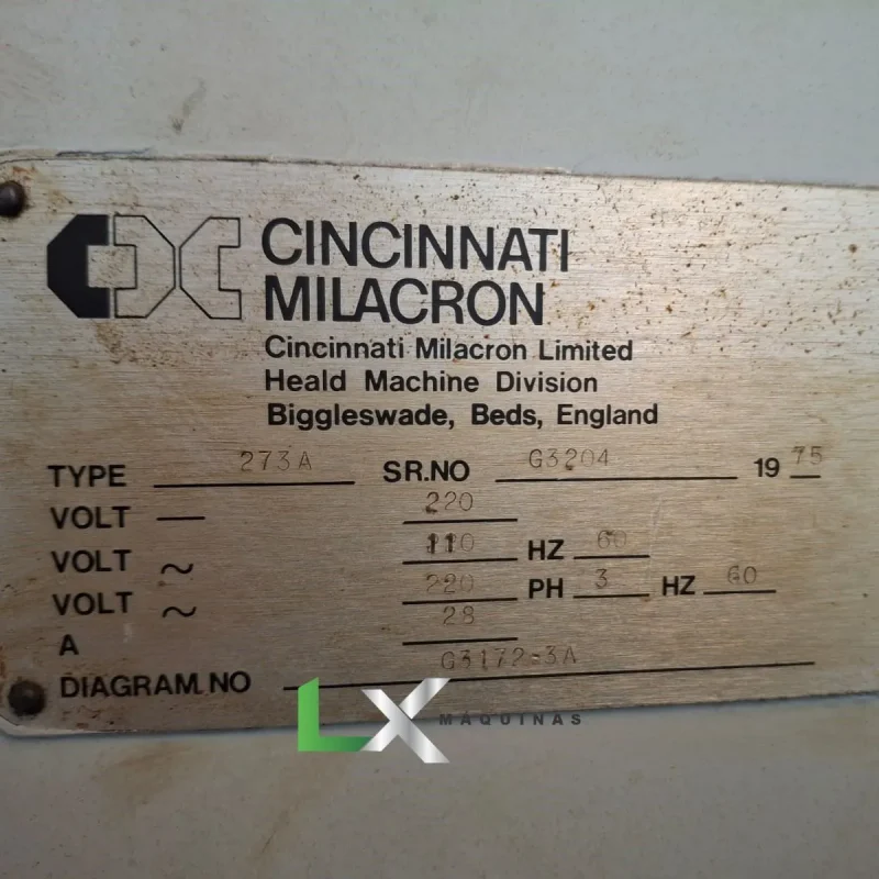 RETÍFICA DE FUROS CINCINNATI HEALD 273A (2)