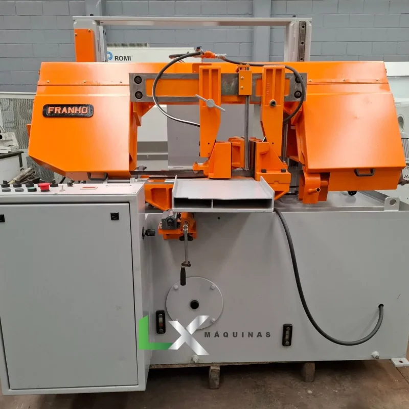 SERRA DE FITA AUTOMÁTICA DUPLA COLUNA FRANHO SFCI-280A (REFORMADA) (3)