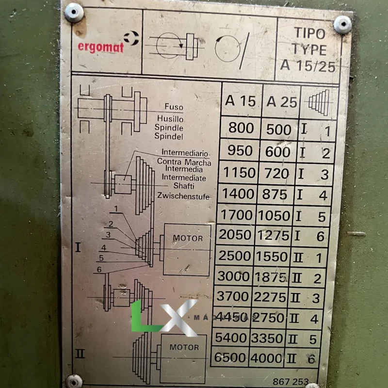 TORNO AUTOMÁTICO ERGOMAT (2)