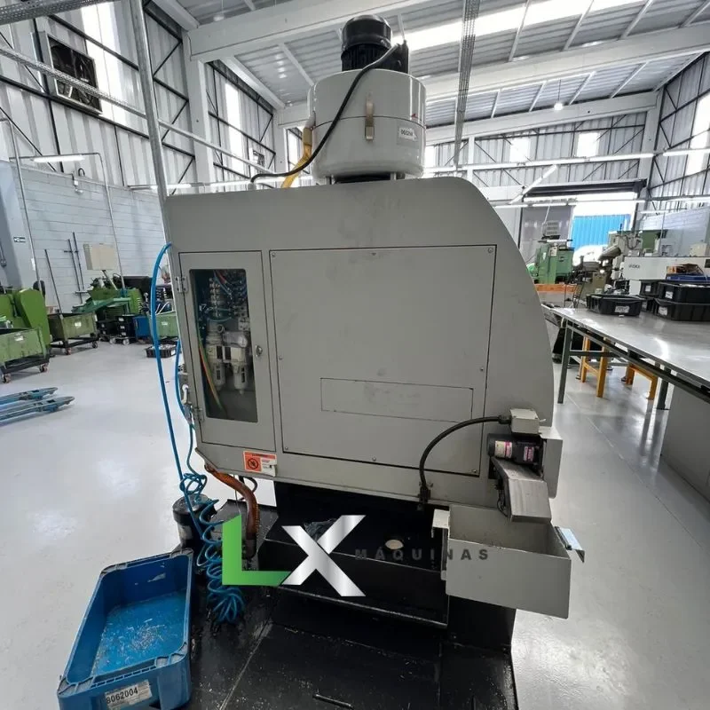 TORNO CABEÇOTE MOVEL CNC HANWHA XD20M - 2013 - COM ALIMENTADOR DE BARRAS (8)