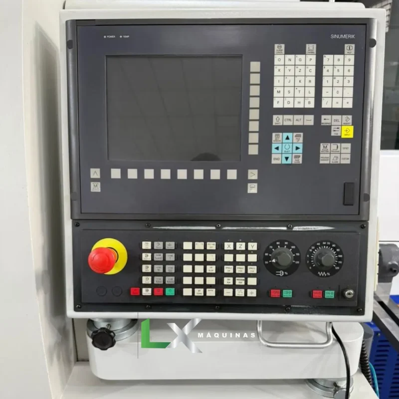TORNO CNC CABEÇOTE MOVEL HANWHA SL16S - ANO 2005 (7)