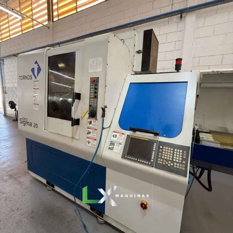 TORNO CNC CABEÇOTE MÓVEL TORNOS SIGMA 20 - FANUC - ANO 2007 (6)