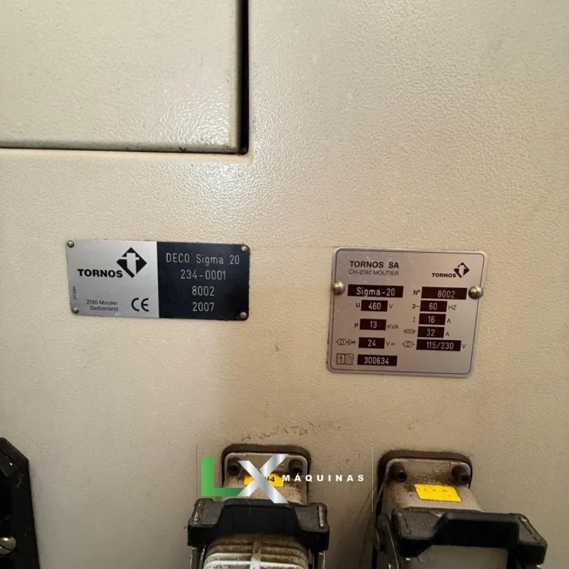 TORNO CNC CABEÇOTE MÓVEL TORNOS SIGMA 20 - FANUC - ANO 2007 (7)