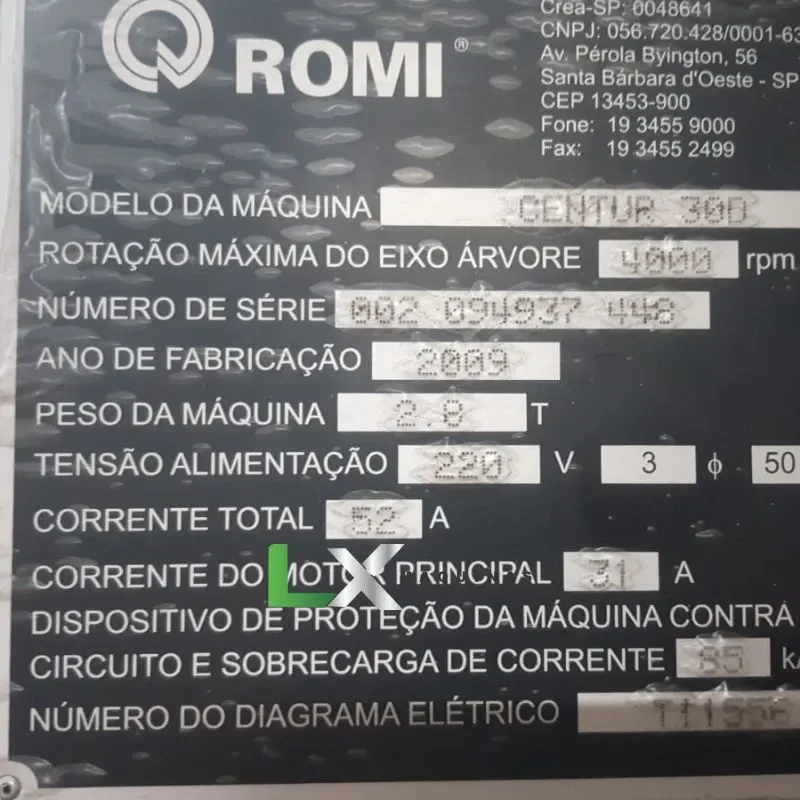 TORNO CNC CENTUR 30D SIEMENS 2009 - COM KIT MULTIPLIC (3)