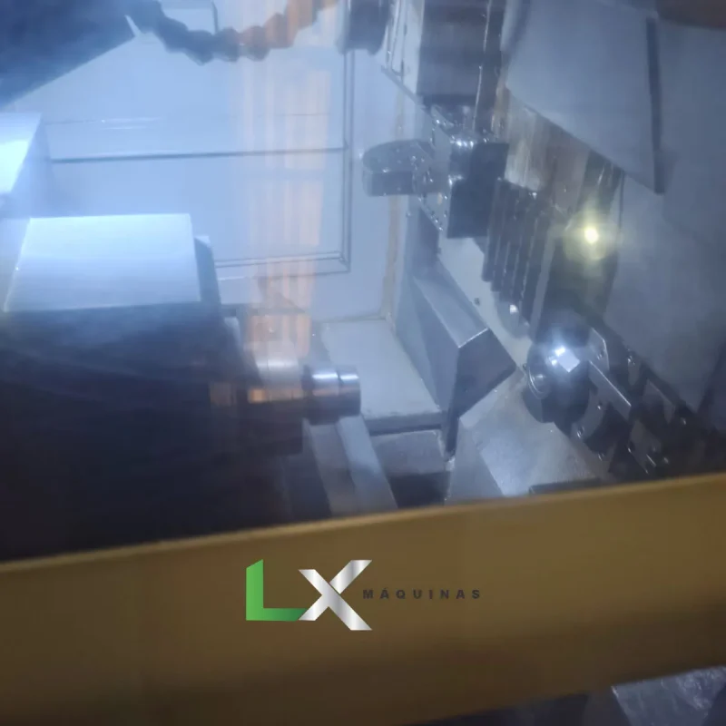 TORNO CNC CITZEN L20 VIII - ANO 2008 - COM ALIMENTADOR DE BARRAS E BOMBA DE ALTA PRESSÃO (3)