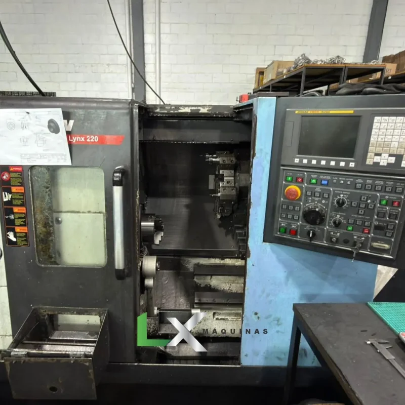 TORNO CNC DOOSAN LYNX220 - FANUC - ANO 2011 (3)