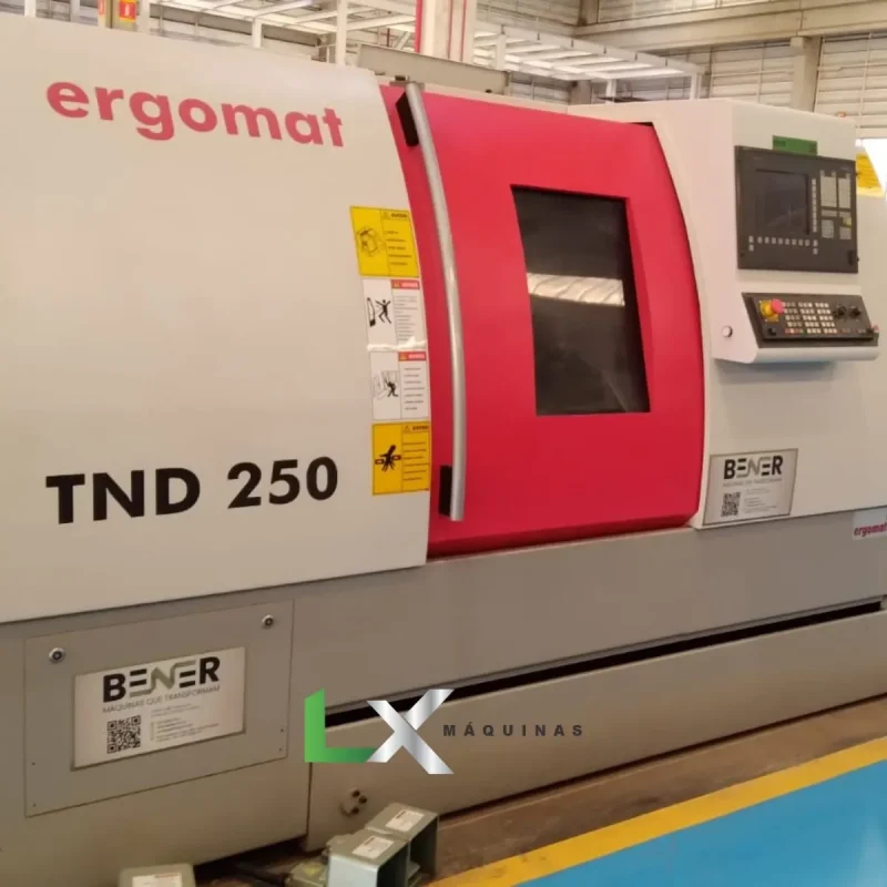 TORNO CNC ERGOMAT TND250 SIEMENS 2001 - REFORMADO (1)