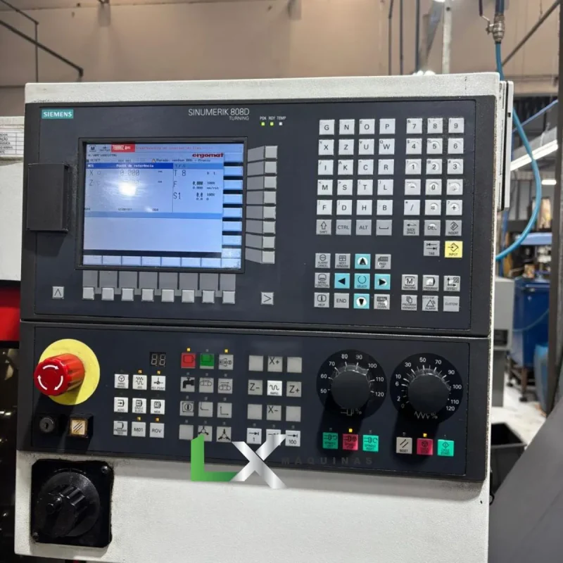 TORNO CNC ERGOMAT TNG32 SIEMENS 828D- ANO 2017 (2)