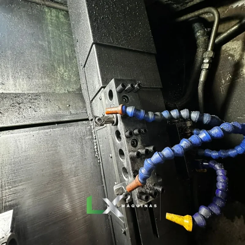 TORNO CNC ERGOMAT TNG42 - COM ALIMENTADOR - ANO 2007 (2)