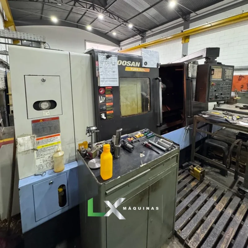 TORNO CNC HORIZONTAL DOOSAN PUMA 300L - FANUC - 2013 (3)