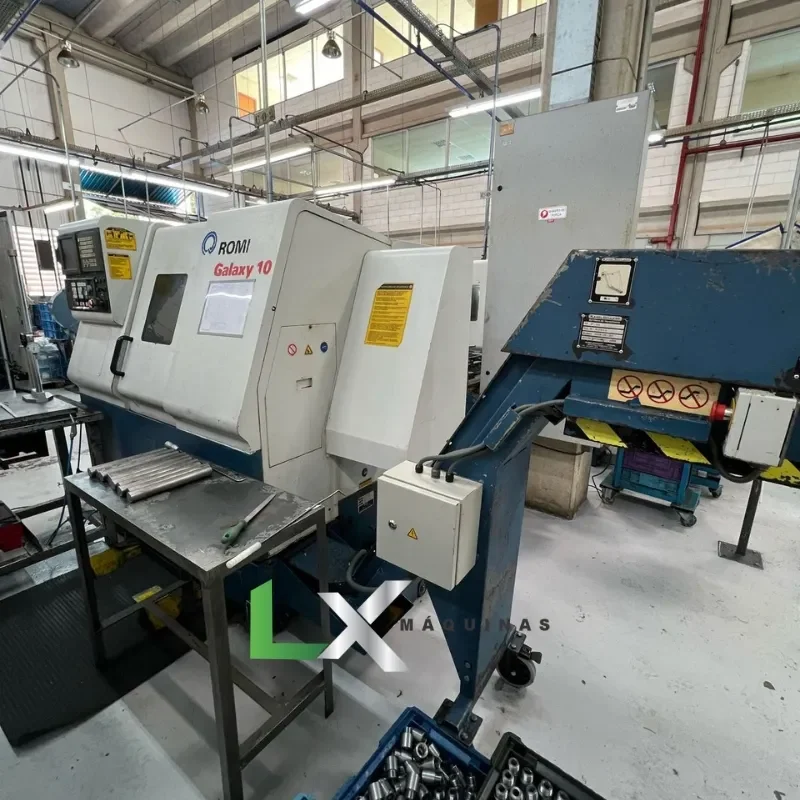 TORNO CNC INCLINADO ROMI GALAXY10 - FANUC (10)