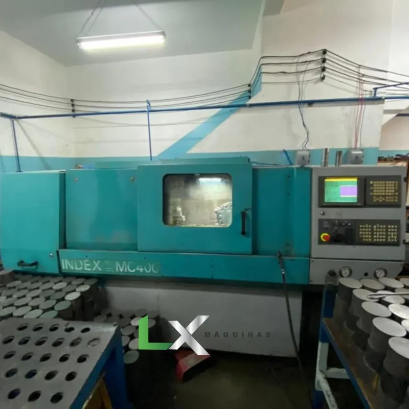 TORNO CNC INDEX MC400 - 275 x 585 MM - ANO 2003 (5)