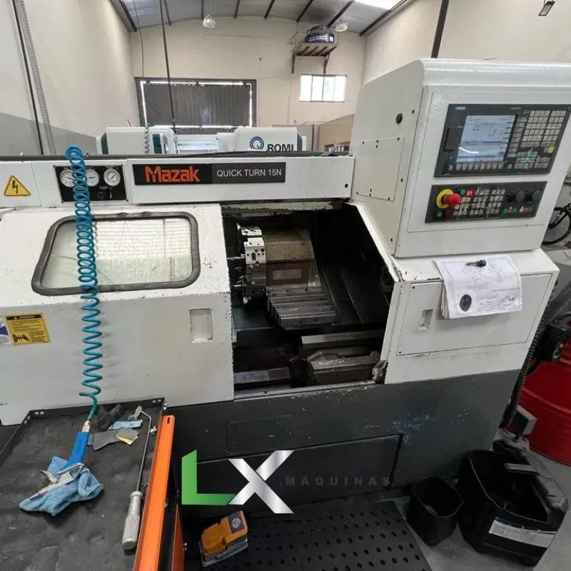 TORNO CNC MAZAK QT15N SIEMENS - RETROFIT 2019 (1)