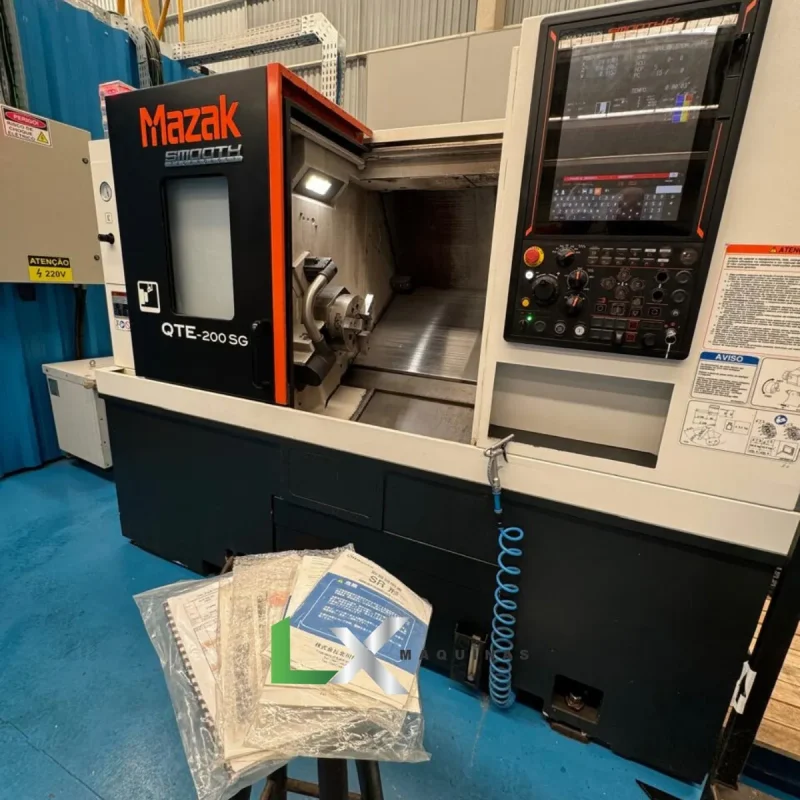 TORNO CNC MAZAK QTE200 SG - ANO 2021 (8)