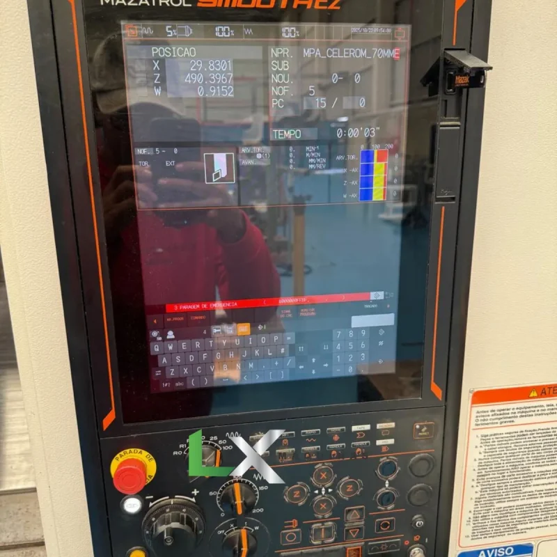 TORNO CNC MAZAK QTE200 SG - ANO 2021 (9)