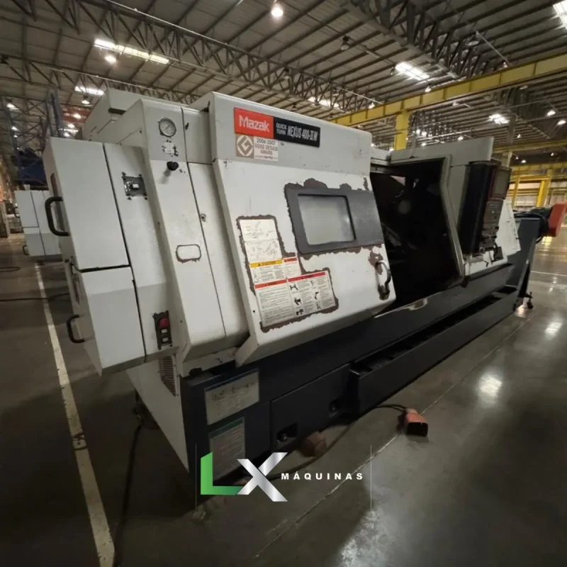 TORNO CNC MAZAK QTN 400M II - MAZATROL - 2007 (1)