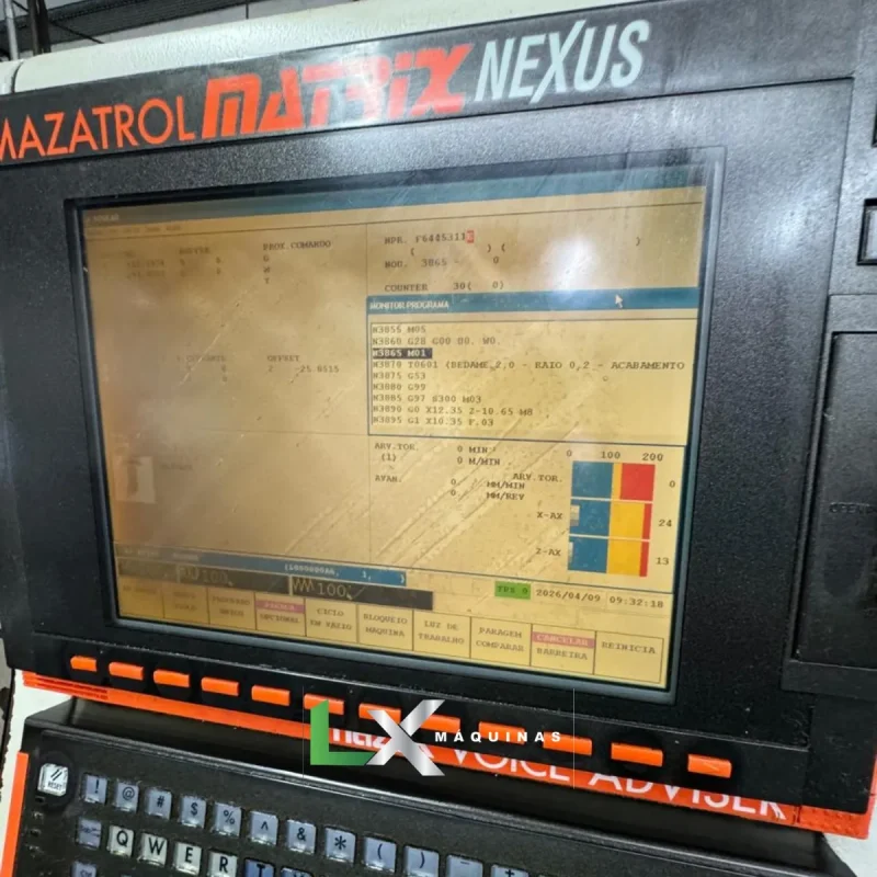 TORNO CNC MAZAK QUICK TURN NEXUS 150 II - 2007 (5)