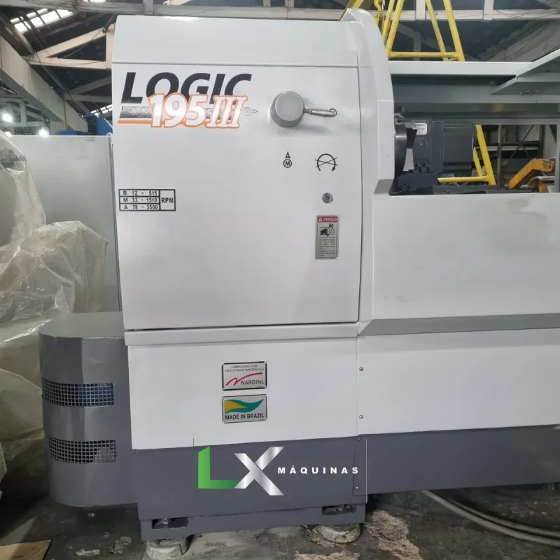 TORNO CNC NARDINI LOGIC 195 - 440 X 1000 MM- MCS - 2010 (3)