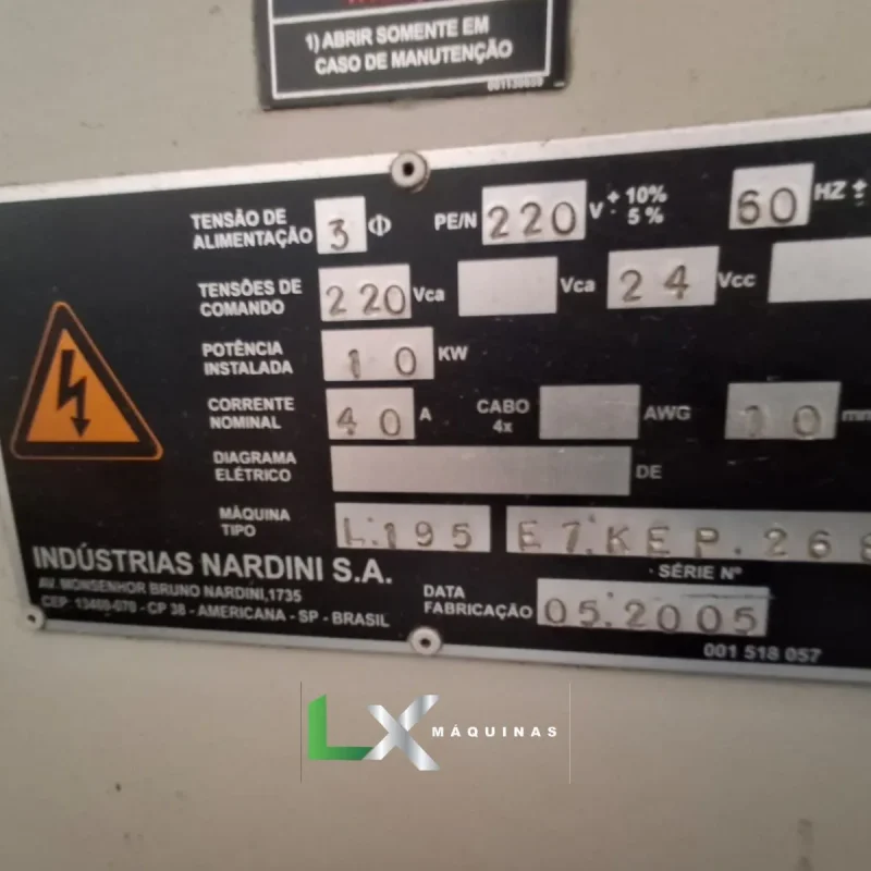 TORNO CNC NARDINI LOGIC 195 II - ANO 2005 (3)_11zon