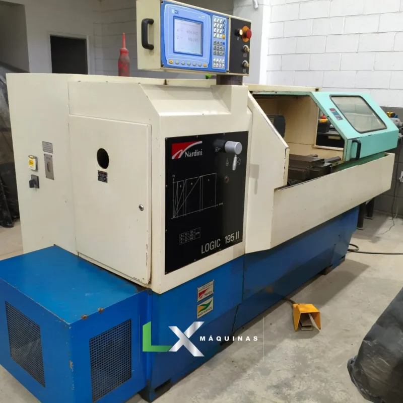 TORNO CNC NARDINI LOGIC 195 II COM TORRE - ANO 2007 (1)