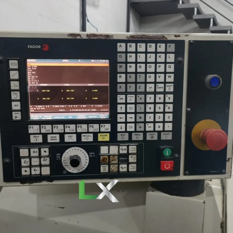 TORNO CNC NARDINI LOGIC 195 II - FAGOR - 440 MM X 1000 MM (4)