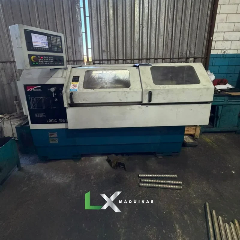 TORNO CNC NARDINI LOGIC 195 II - HIDRÁULICO - SIEMENS (RETROFIT 2022) (1)