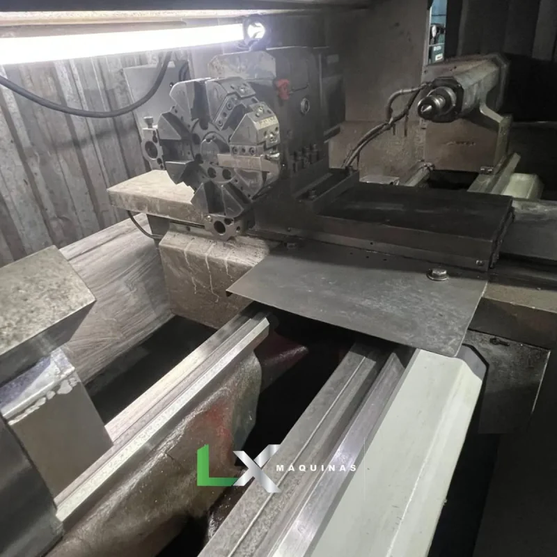 TORNO CNC NARDINI LOGIC 195 II - HIDRÁULICO - SIEMENS (RETROFIT 2022) (10)