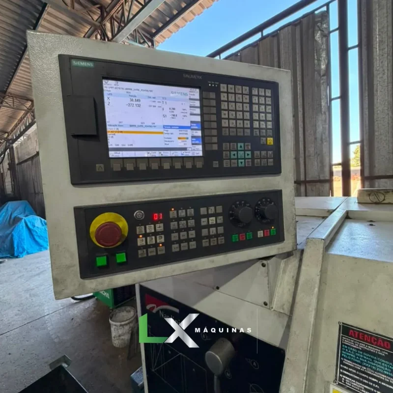 TORNO CNC NARDINI LOGIC 195 II - HIDRÁULICO - SIEMENS (RETROFIT 2022) (15)