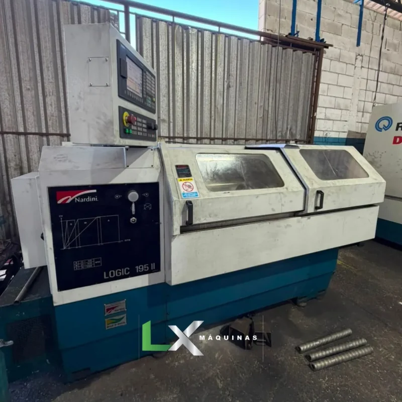 TORNO CNC NARDINI LOGIC 195 II - HIDRÁULICO - SIEMENS (RETROFIT 2022) (5)