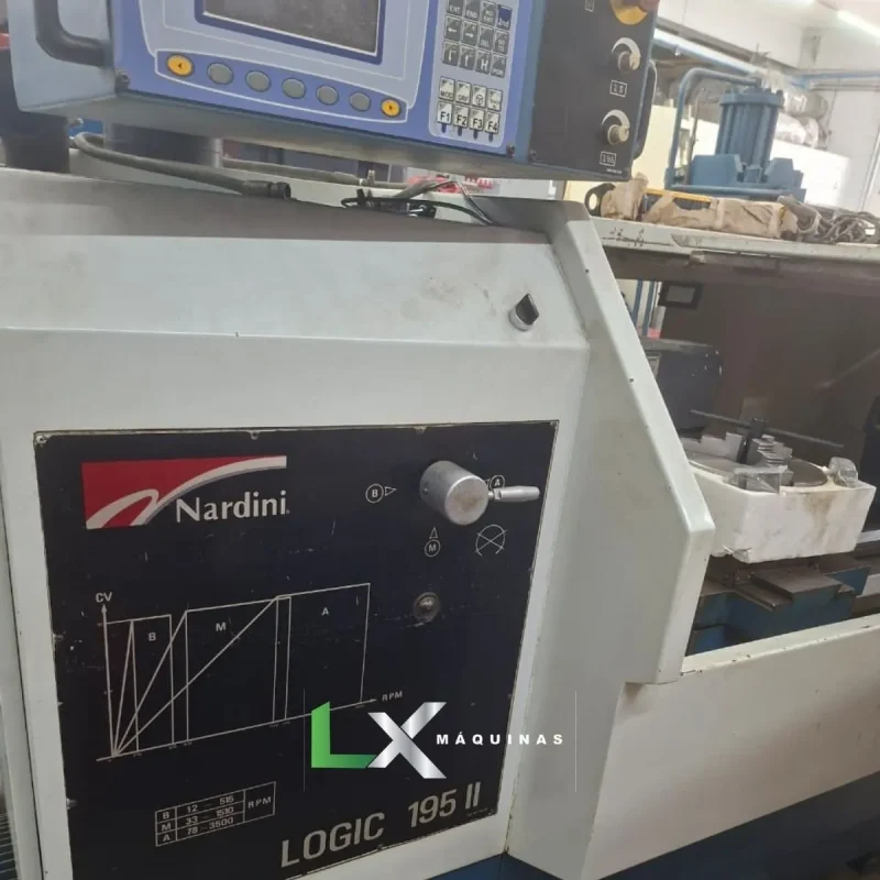 TORNO CNC NARDINI LOGIC 195 II - MCS - ANO 2010 (4)