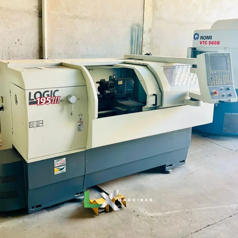 TORNO CNC NARDINI LOGIC 195 III - 440 X 1000 MM - MCS - 2010 (10)