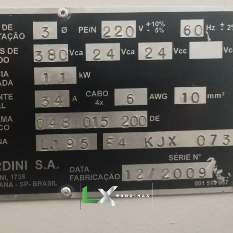 TORNO CNC NARDINI LOGIC 195 IV - FAGOR- 2009 (14)