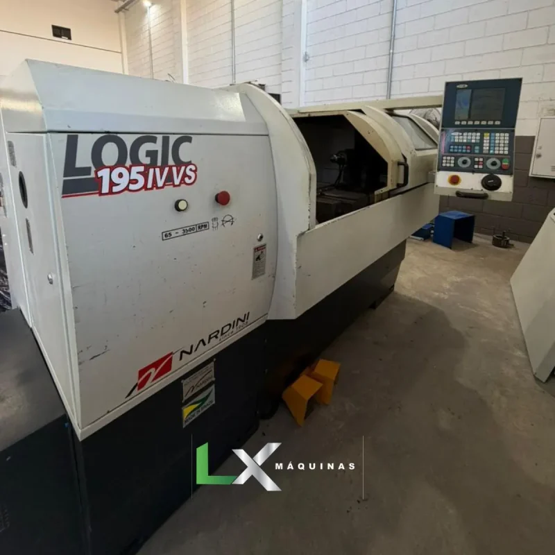 TORNO CNC NARDINI LOGIC 195 IV – FAGOR- ANO 2009 (3)
