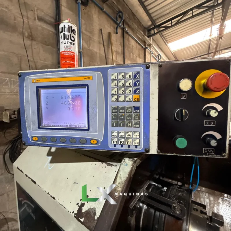 TORNO CNC NARDINI LOGIC 195II COM TORRE - ANO 2005 (5)