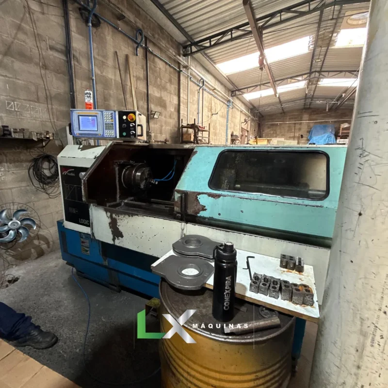 TORNO CNC NARDINI LOGIC 195II COM TORRE - ANO 2005 (7)