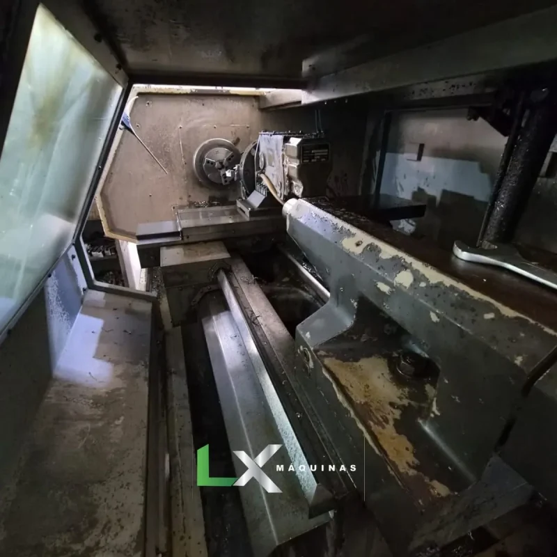 TORNO CNC NARDINI LOGIC 220 - 440 X 1000 MM - FANUC - 1996 (1)