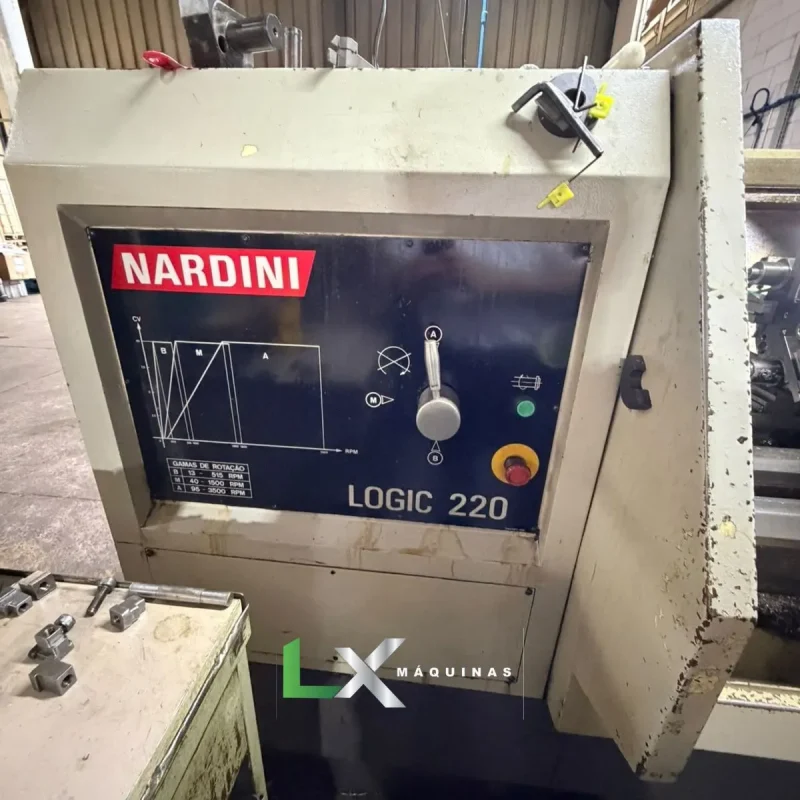 TORNO CNC NARDINI LOGIC 220 - 440 X 1000 MM - FANUC - 1996 (6)