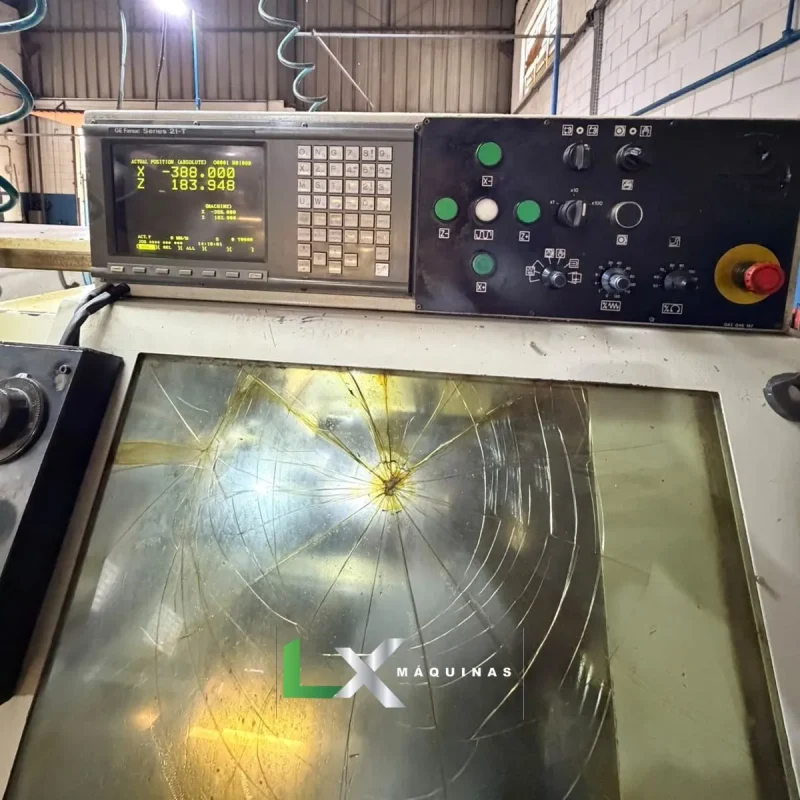 TORNO CNC NARDINI LOGIC 220 - 440 X 1000 MM - FANUC - 1996 (7)