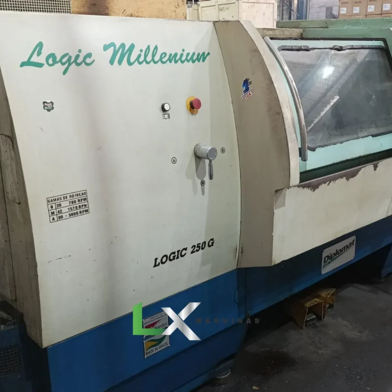 TORNO CNC NARDINI LOGIC 250 ANO 2006 (9)