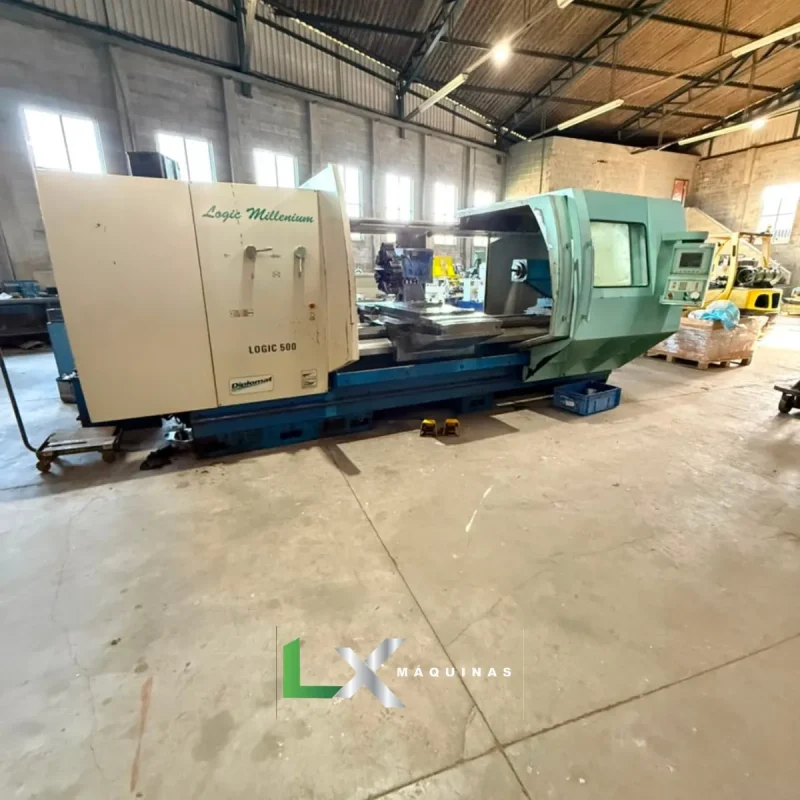 TORNO CNC NARDINI LOGIC 500 - 1000 X 2000 MM - ANO 2005 (9)